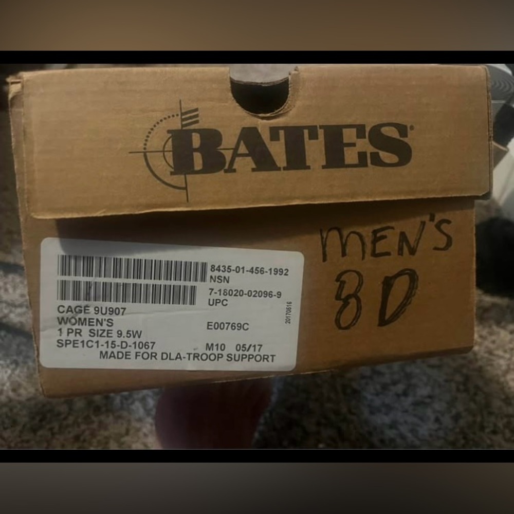 Bates Men's Boot Box in Brown